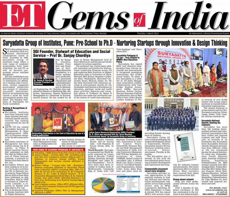 Press Coverage by Gems of India