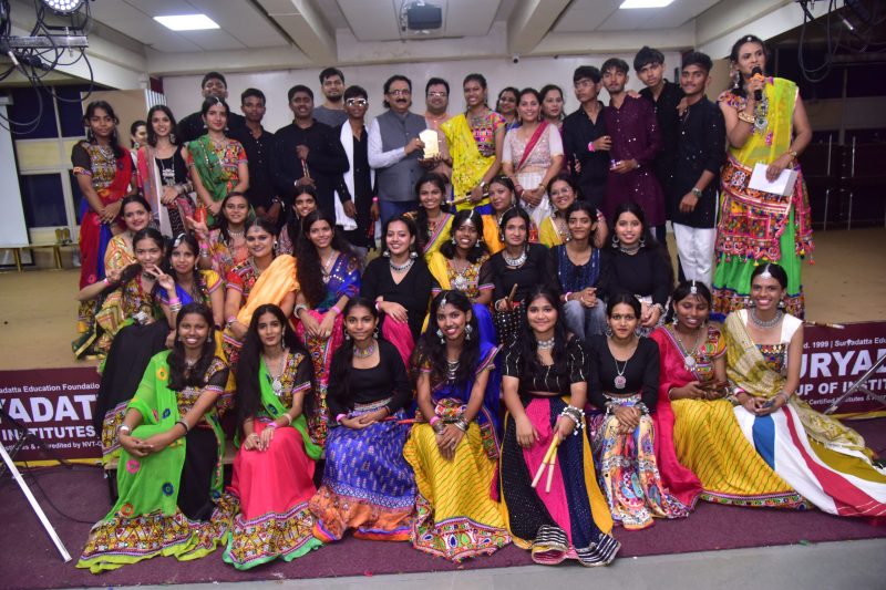 Rhythmic Garba Festival 2025 Lights Up Suryadatta Bavdhan Campus with Vibrant Celebrations!